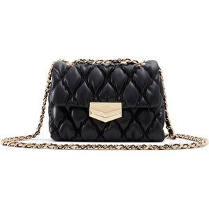 Aerria Cross Body Bag Synthetic Small Versatile Compact Black